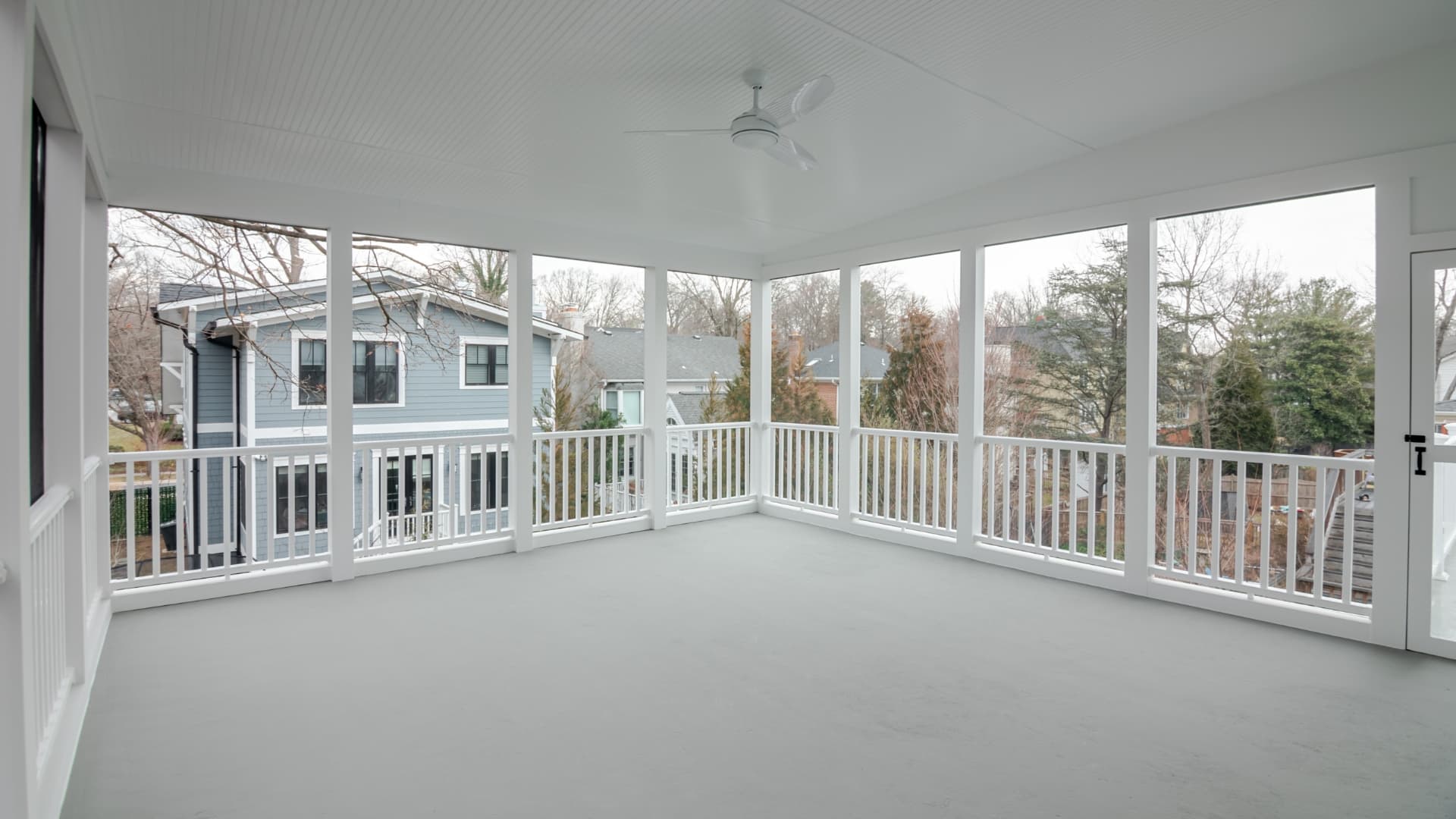 A Porch Addition Above the Garage