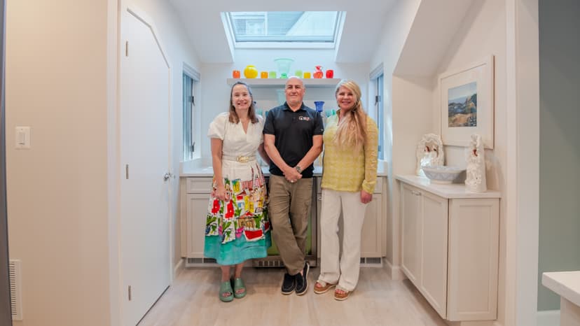 testimonial Bethesda homeowner shareskitchen remodel experience with DMV General Contracting Group —video review