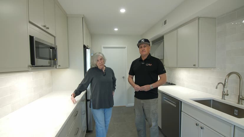 testimonial Satisfied homeowner reviews bathroom renovation by DMV General Contracting Group in Maryland —video testimonial