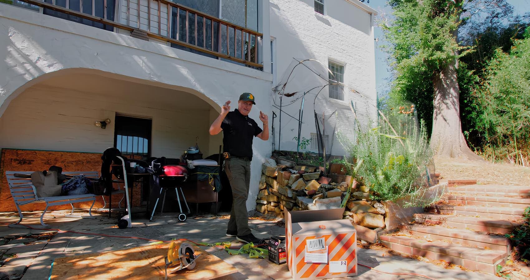 Phase 1: Retaining Wall Construction