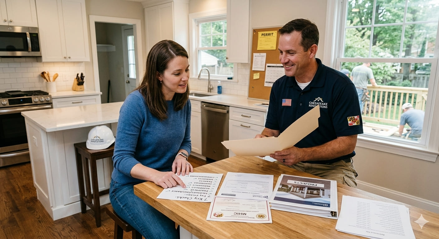 Reliable Home Renovation Contractor in Maryland