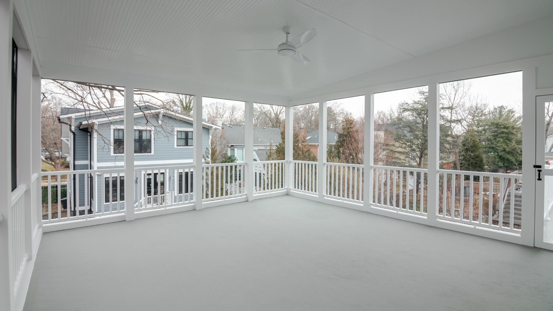 A Porch Addition Above the Garage
