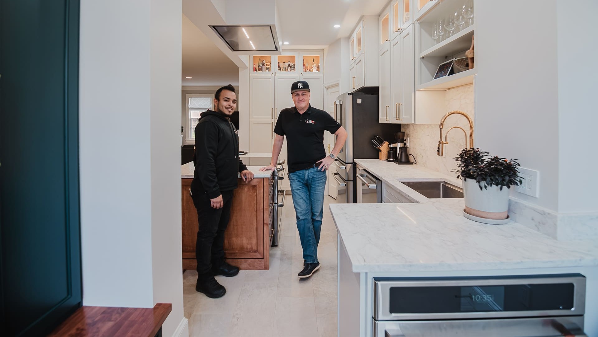 DC Townhome Kitchen & First-Floor Renovation